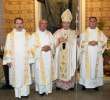 i 3 nuovi diaconi